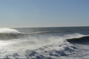 Les vagues de la mer de Tasmanie...