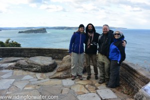 Avec Richi et Yolanda aux alentours de Sydney